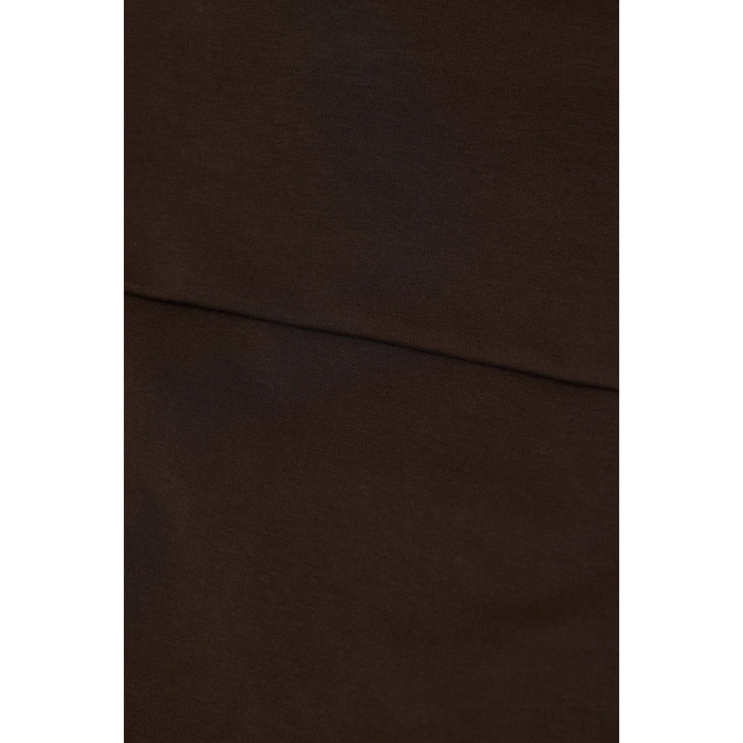 Women's Peplon Top in Maple Brown by Closed Women's, featuring a stylish peplum design and comfortable fit.