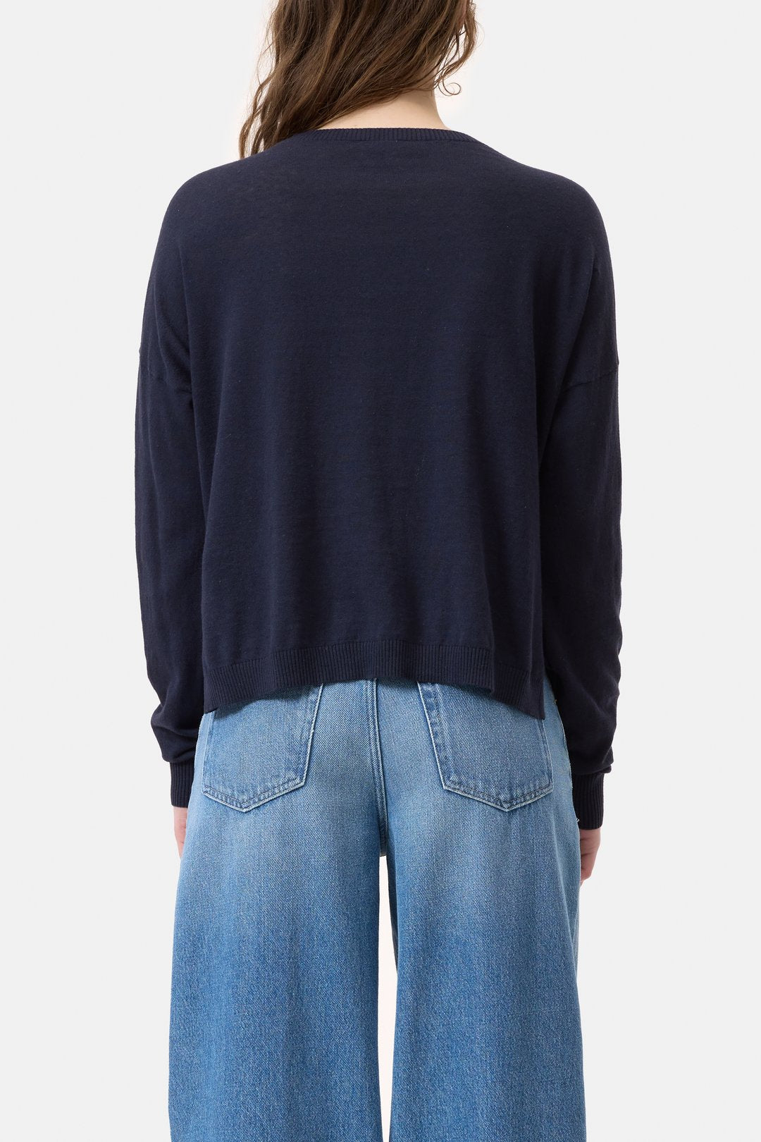 Knitted Longsleeve - Dark Night - DUNE + SALT