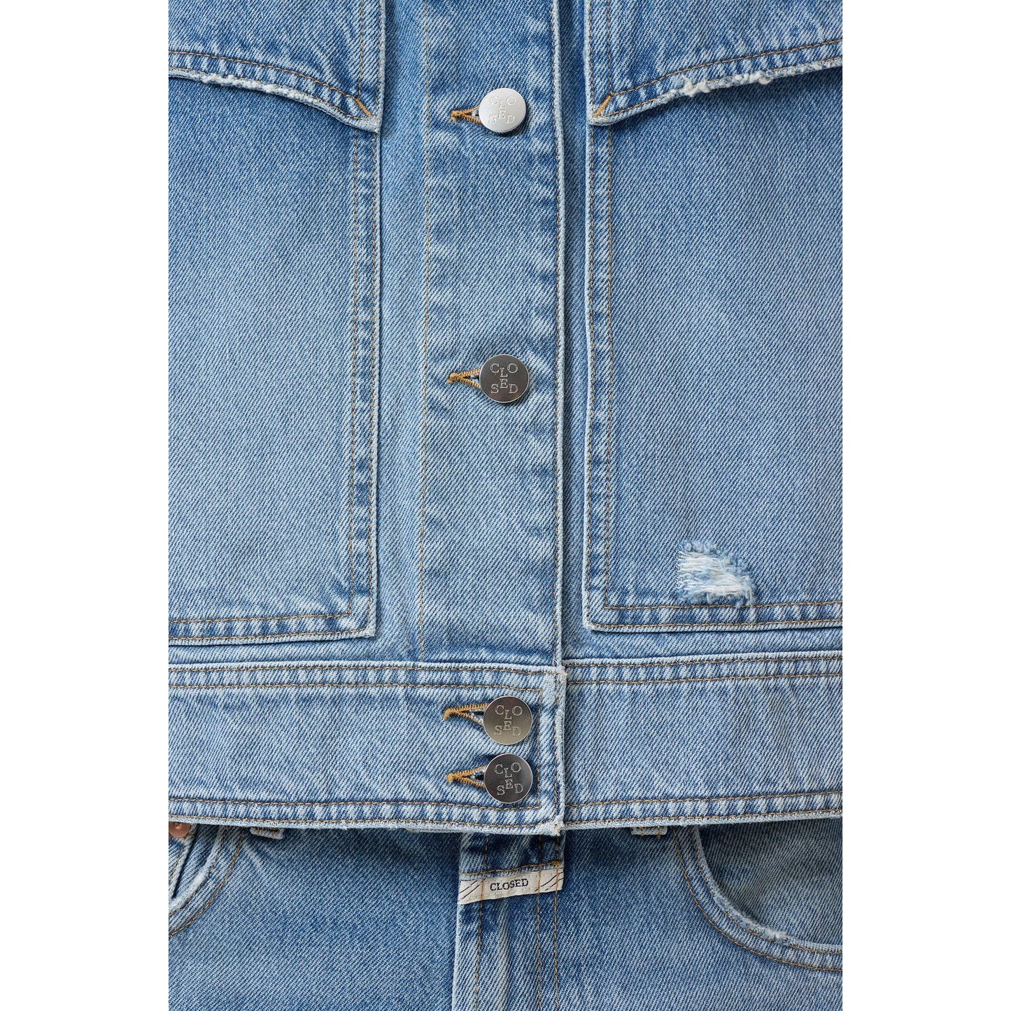 33° Denim Jacket - Mid Blue - DUNE + SALT