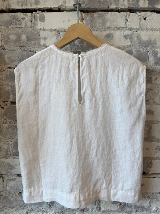 Hartford Women's Howi Woven Top - White Gray