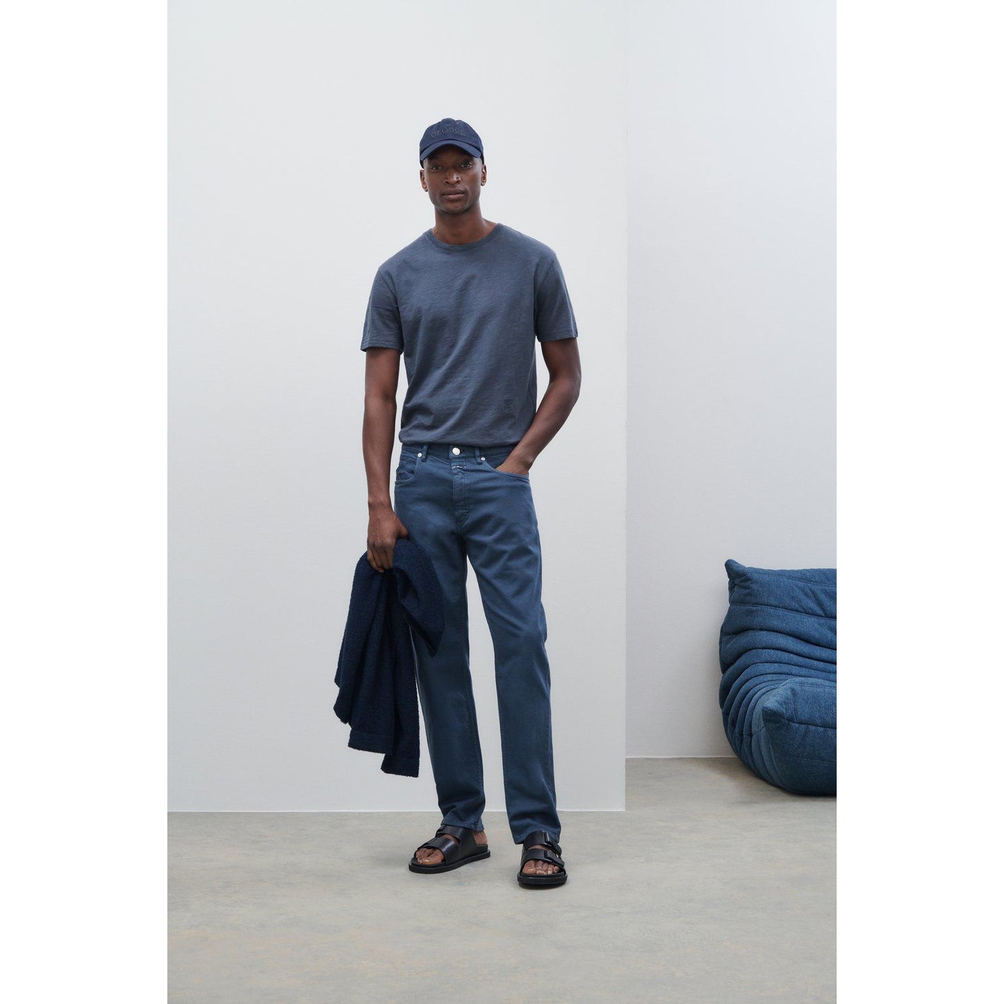 Cooper True Regular Jean - Smoky Blue - DUNE + SALT