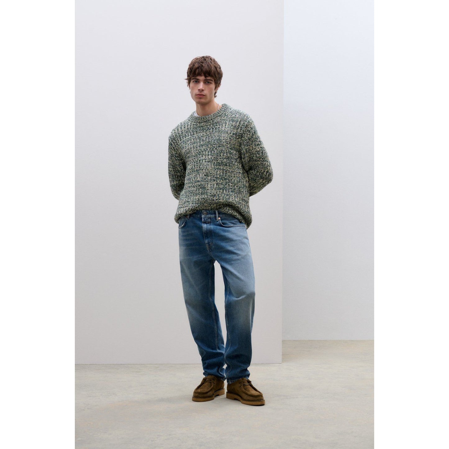Cooper True Comfort Stretch Regular Jean - Mid Blue - DUNE + SALT