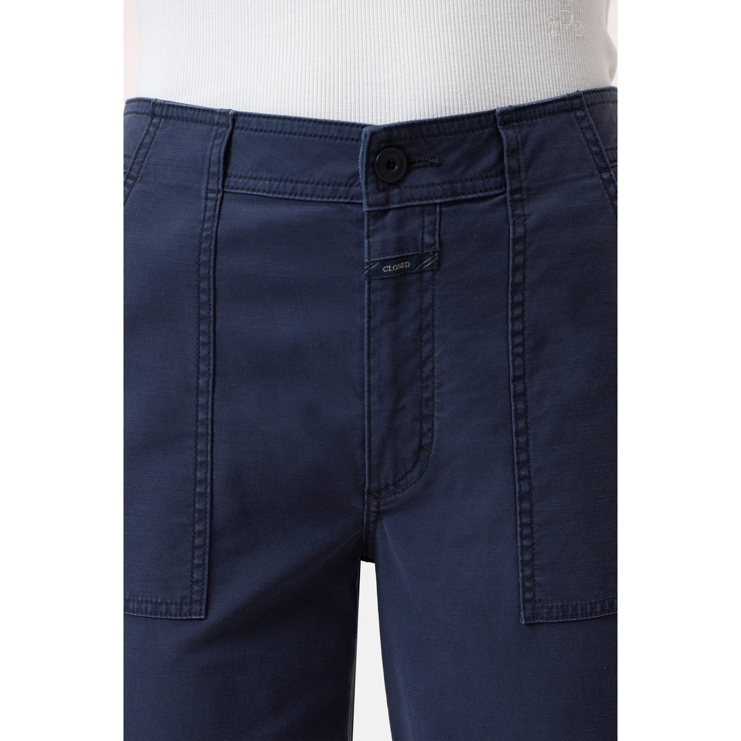 Aria Flared Chino Pant - Dark Night - DUNE + SALT