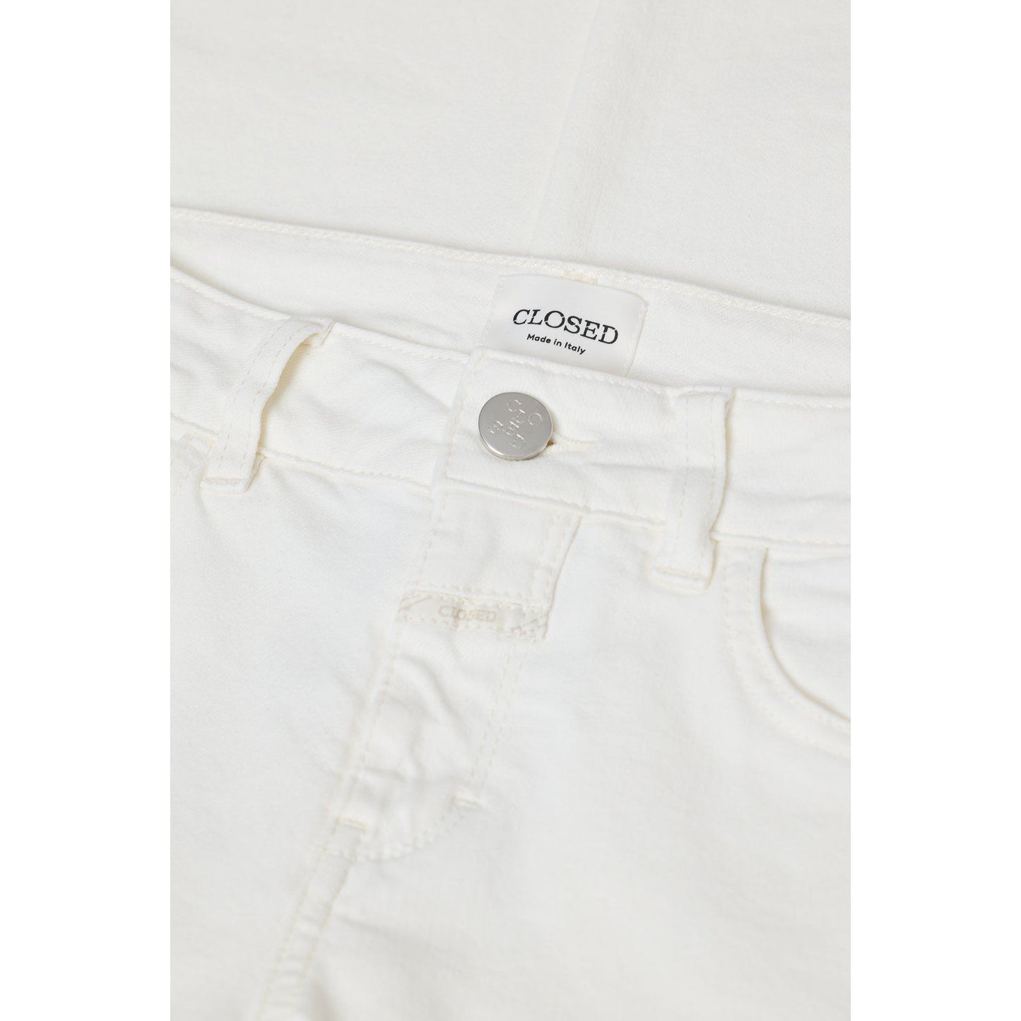 Baker Power Stretch Skinny Jeans - Ivory - DUNE + SALT