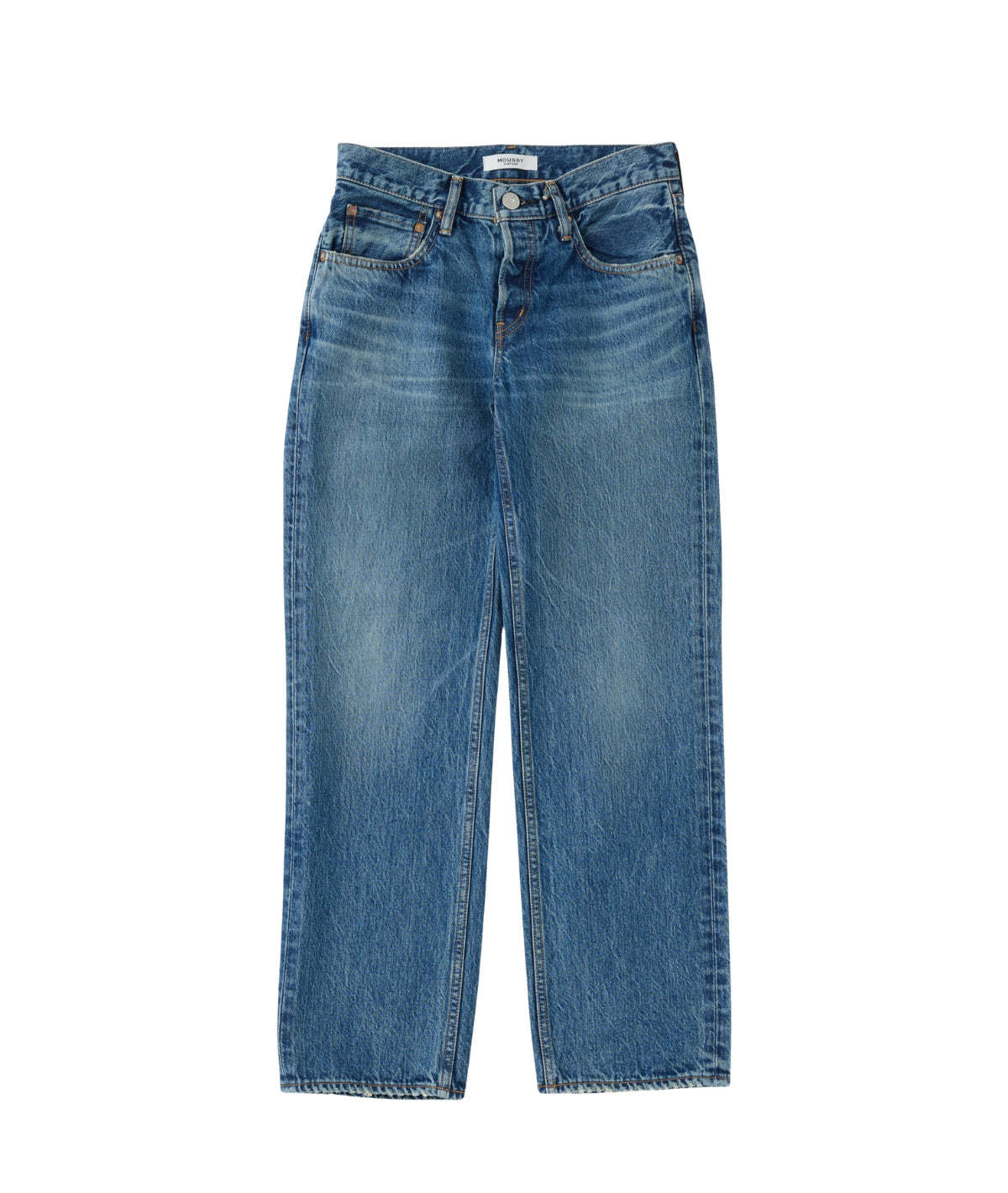 Moussy Clinton Straight Low Jean - Blue Dark Slate Blue