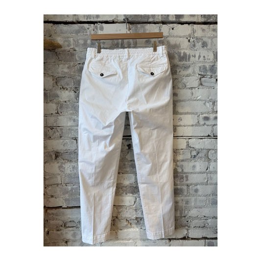 Twill Pant - White - DUNE + SALT