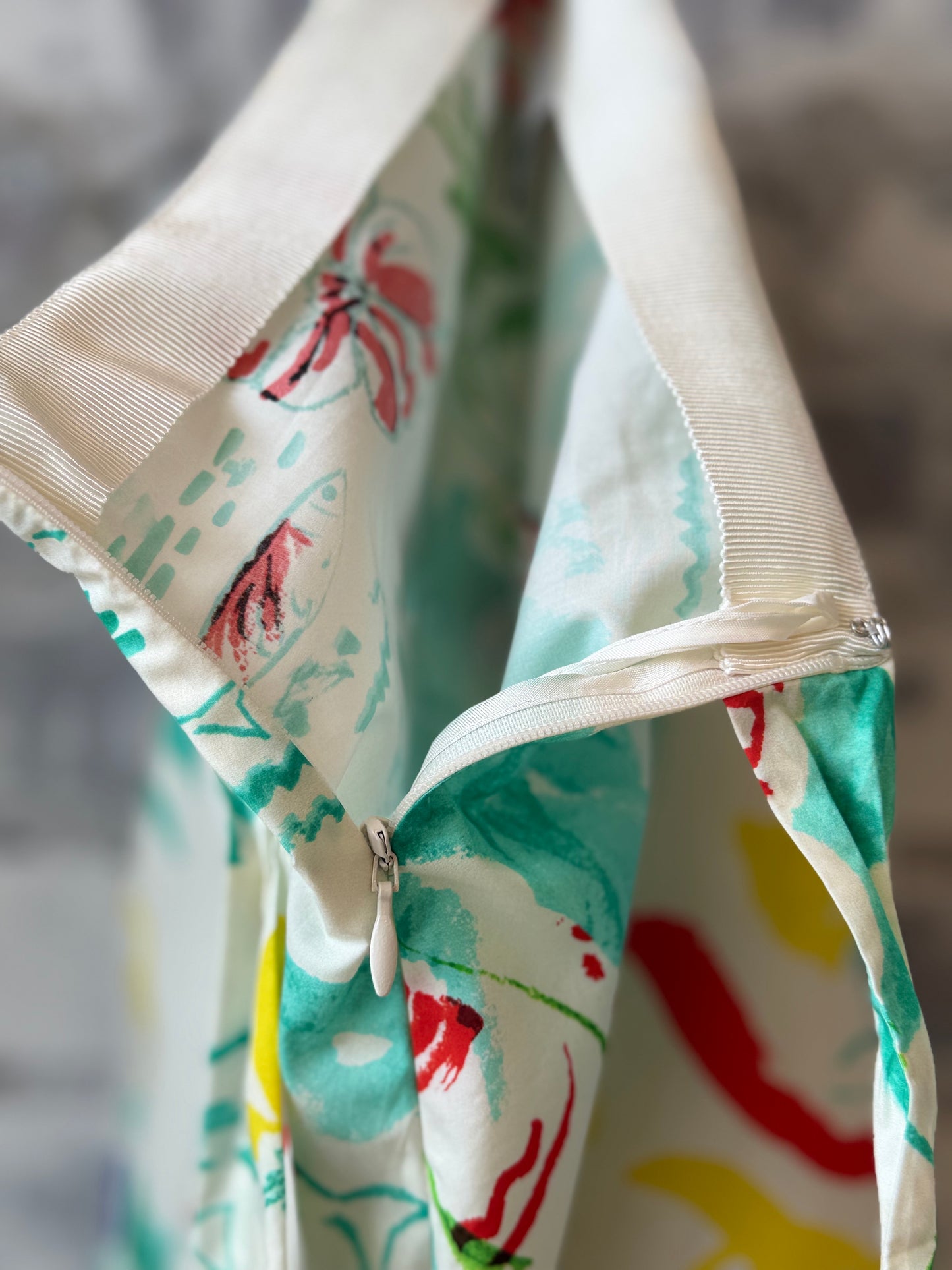 Viscose Twill Wrap Skirt - Stampa Multi - DUNE + SALT