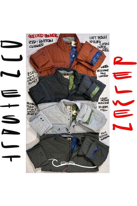 Quilted Tanker - Chesnut - DUNE + SALT