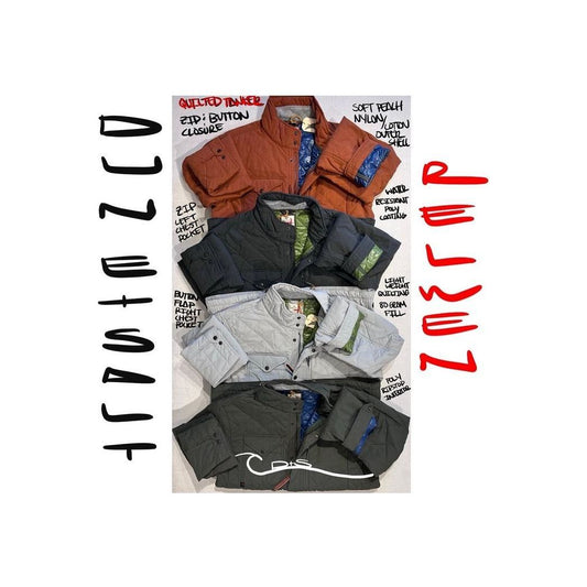 Quilted Tanker - Chesnut - DUNE + SALT