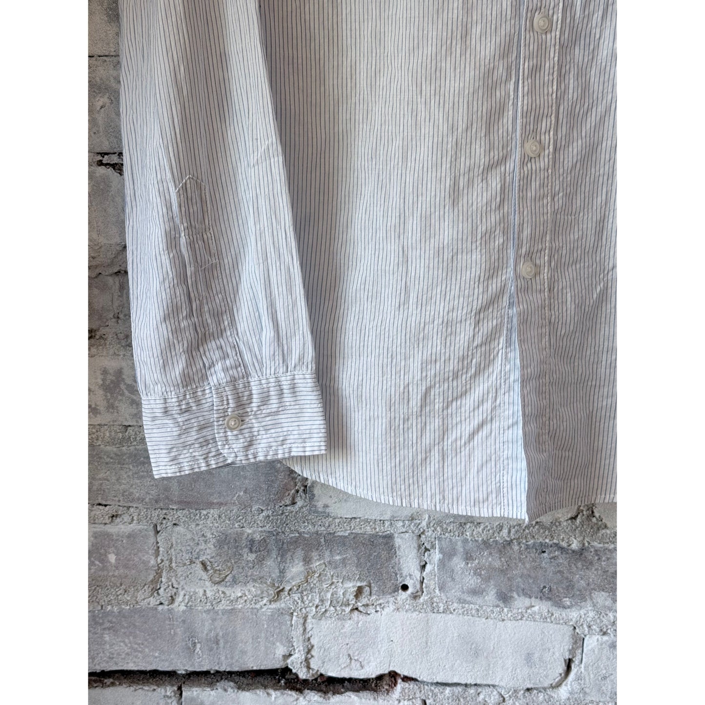 Naomi Shirt - White Stripe - DUNE + SALT