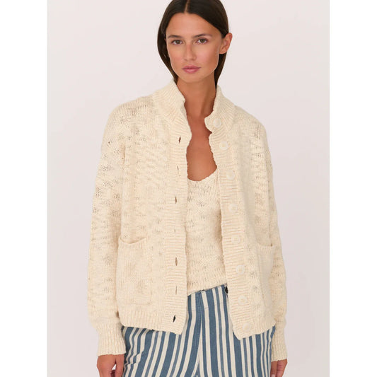 The Cardigan Sweater - Ivory - DUNE + SALT