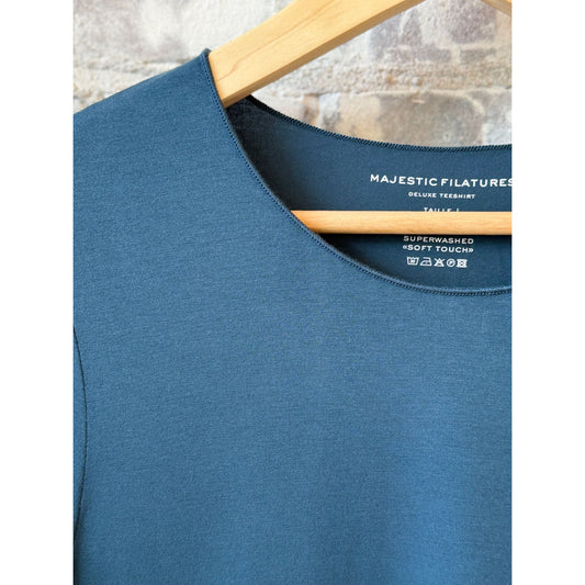 Soft-Touch Merrow Edge Boatneck LS - Marine - DUNE + SALT
