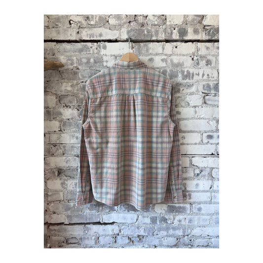 Lightweight Plaid Corduroy Shirt - Cork Plaid Multi - DUNE + SALT