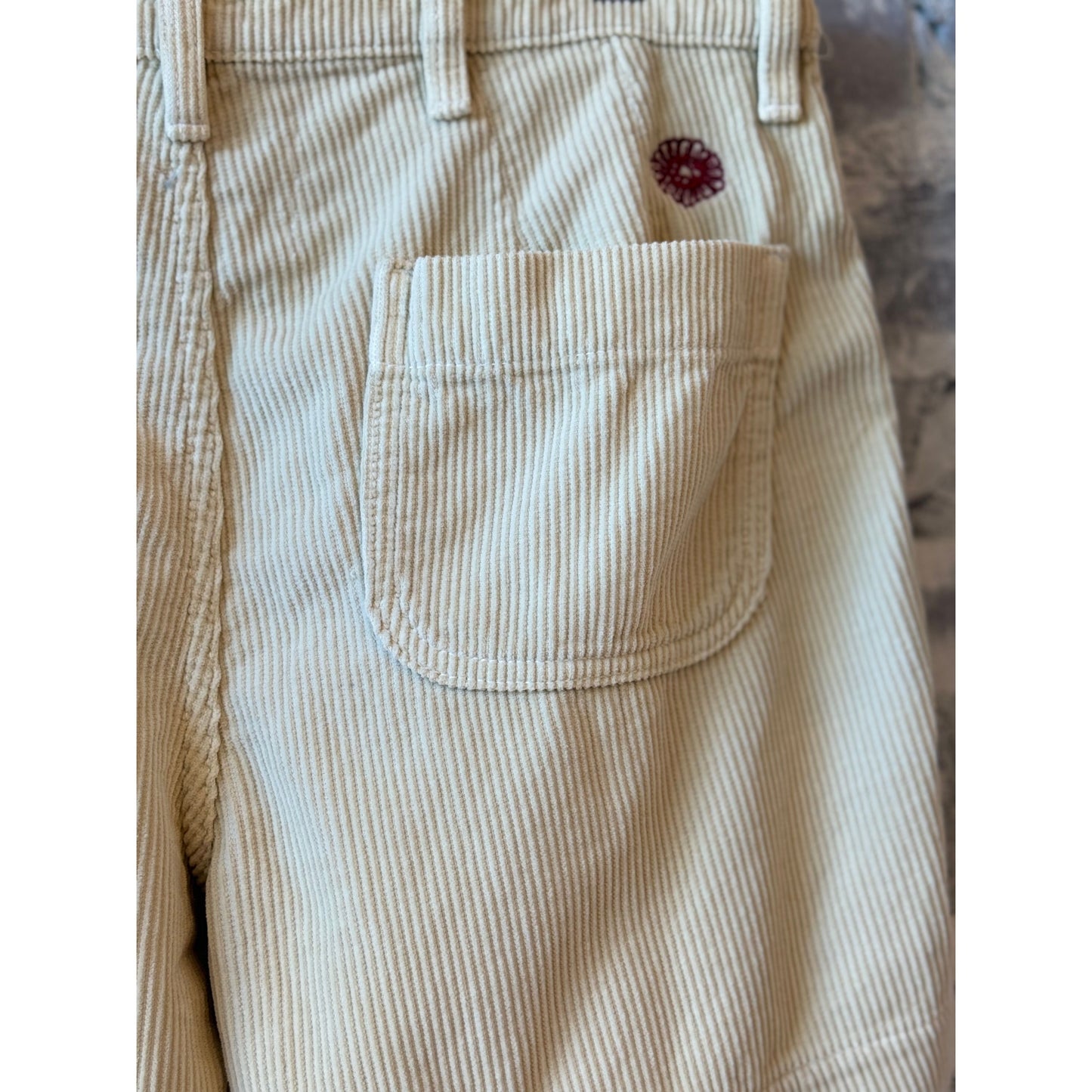 MONOSTERO Cord Surf Short - Kiwi Gray