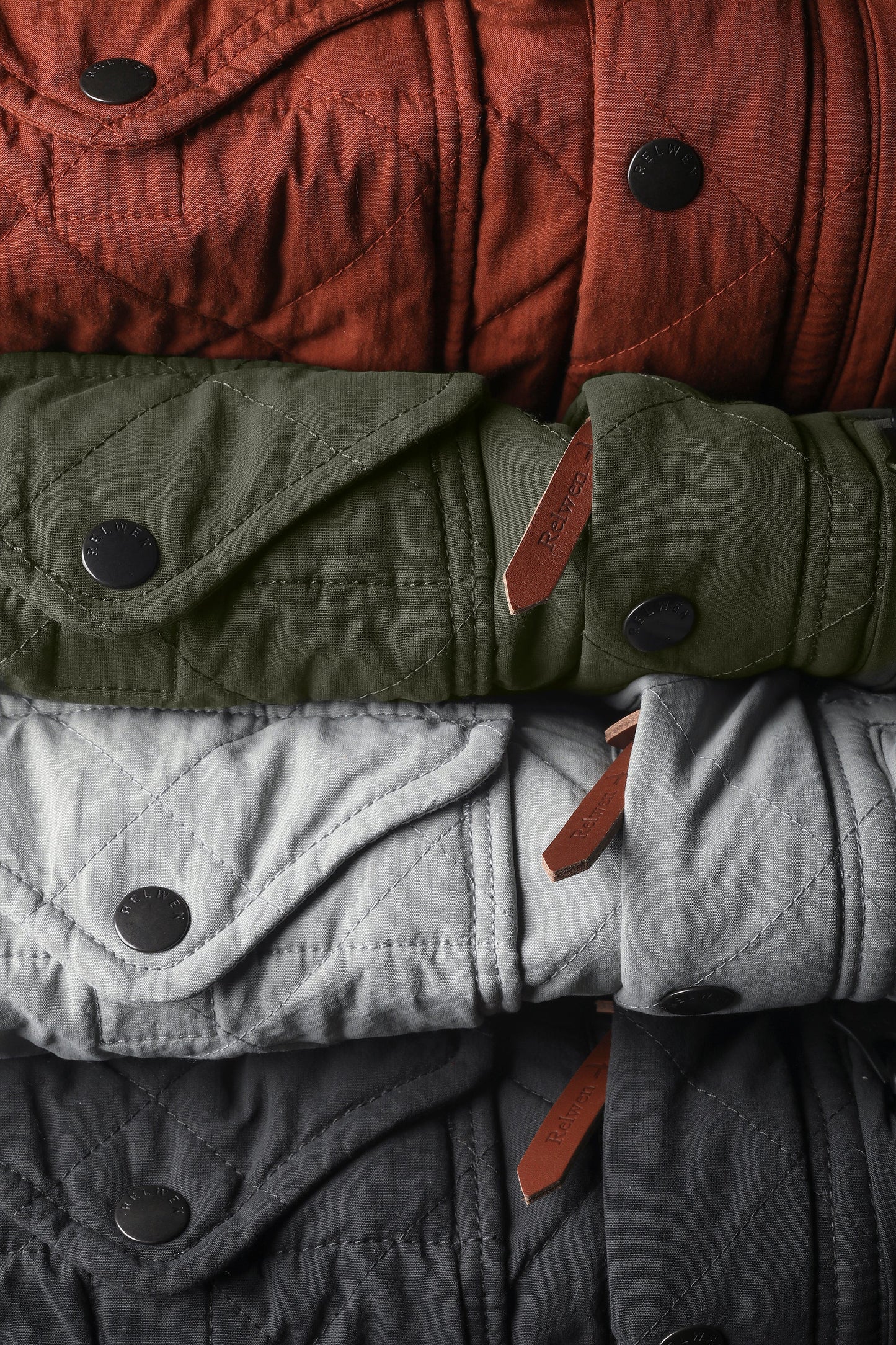 Quilted Tanker - Chesnut - DUNE + SALT