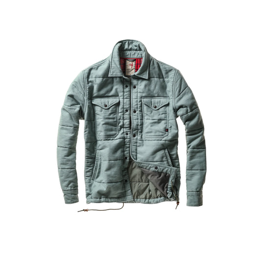 Moleskin Snap CPO - Seahaze - DUNE + SALT