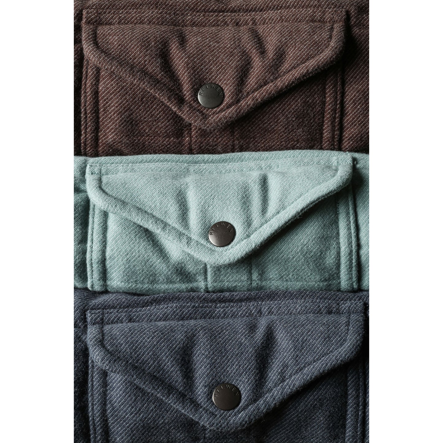 Moleskin Snap CPO - Seahaze - DUNE + SALT