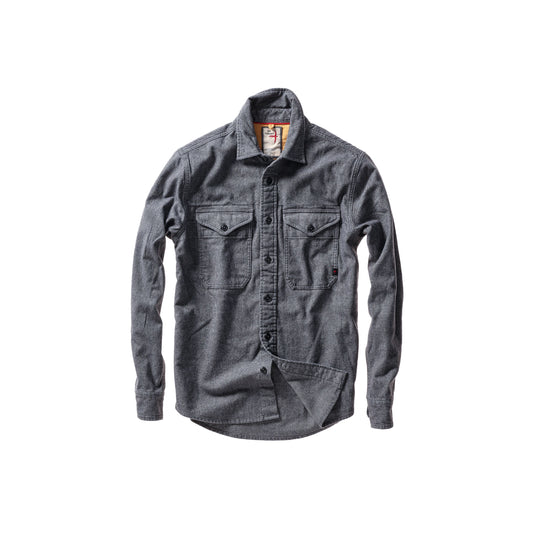 Utility Workshirt - Charcoal Nailhead - DUNE + SALT
