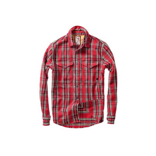 Mountain Flannel - Red Tartan - DUNE + SALT