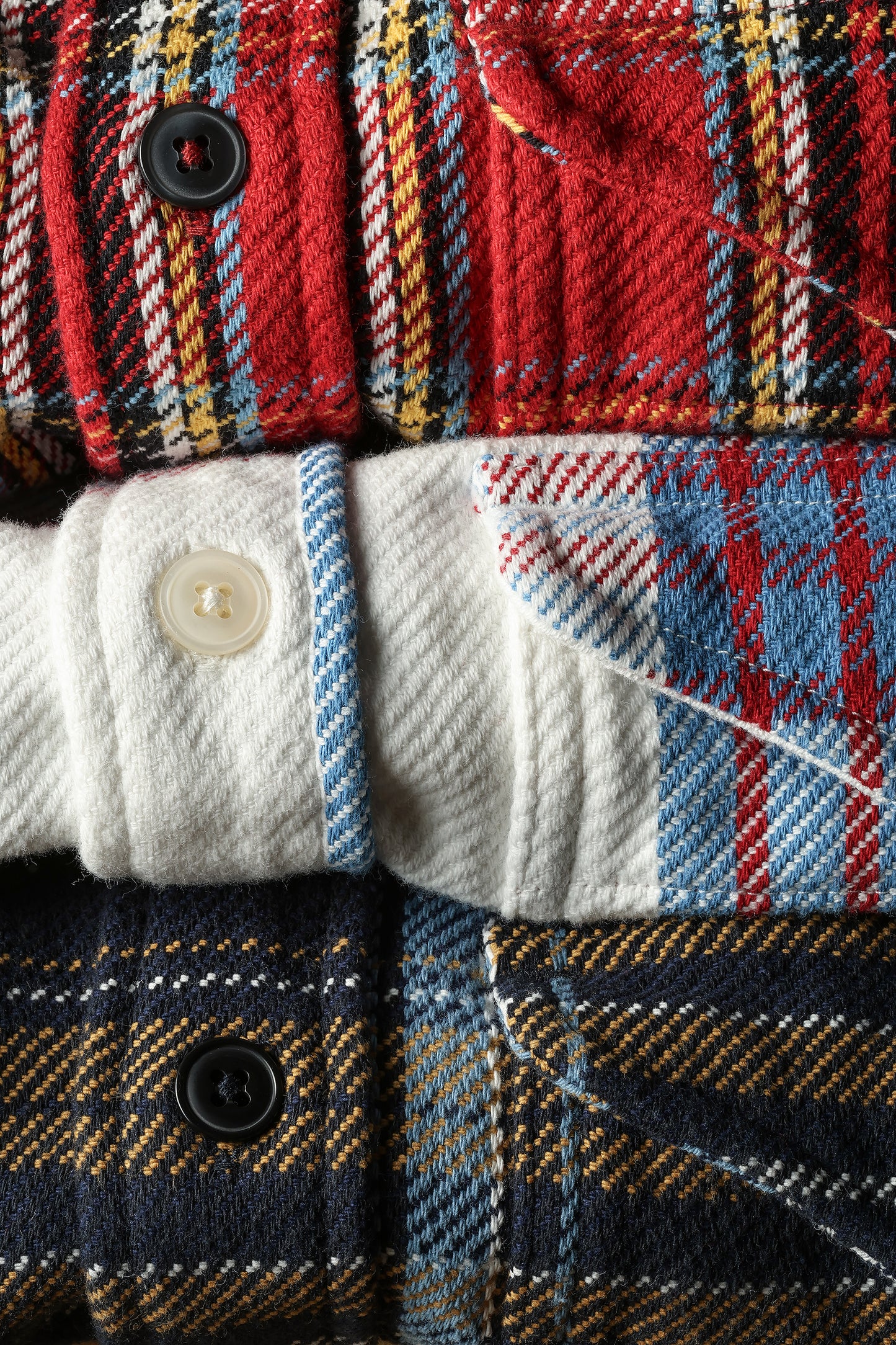 Mountain Flannel - Navy Multi Plaid