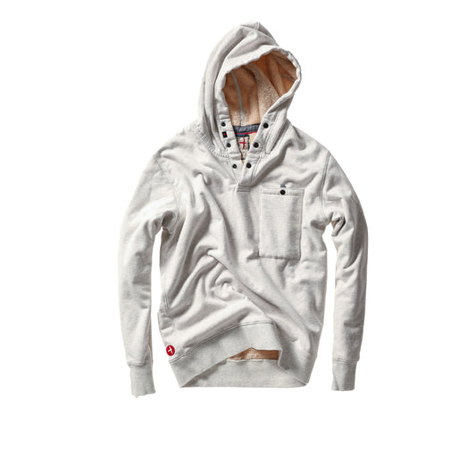 Superfleece Hoodie - Chalk Heather - DUNE + SALT