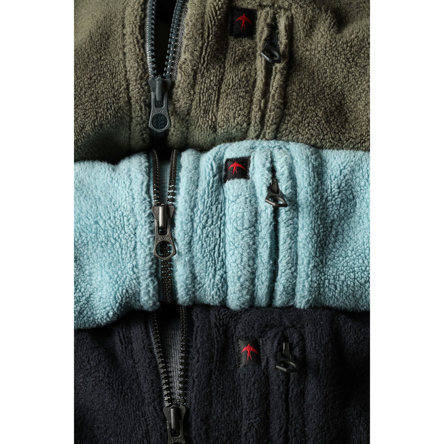 Sheared Fleece Half-Zip - Dark Navy - DUNE + SALT