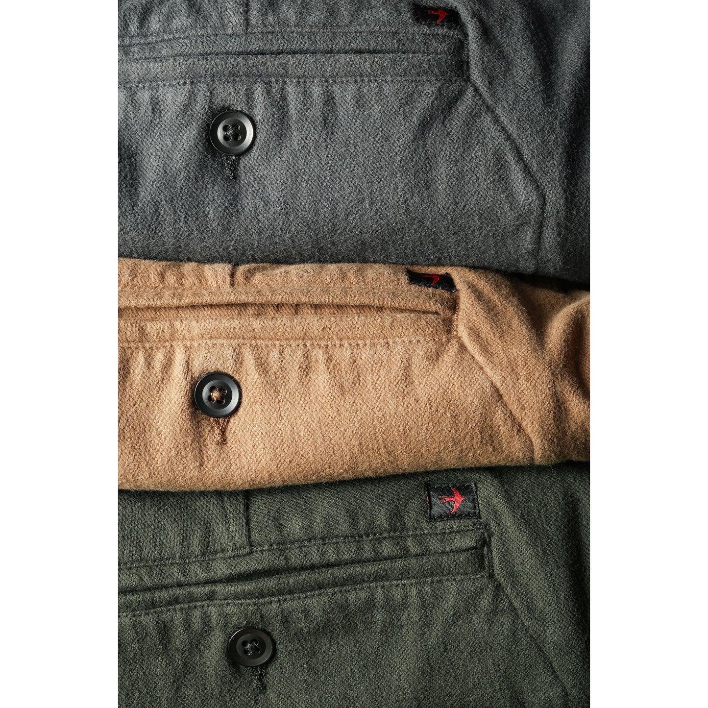 Moleskin Chino - Char Loden - DUNE + SALT