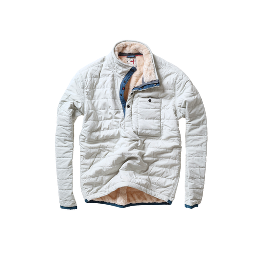 Relwen Qltd Superfleece Popover - Chalk Black
