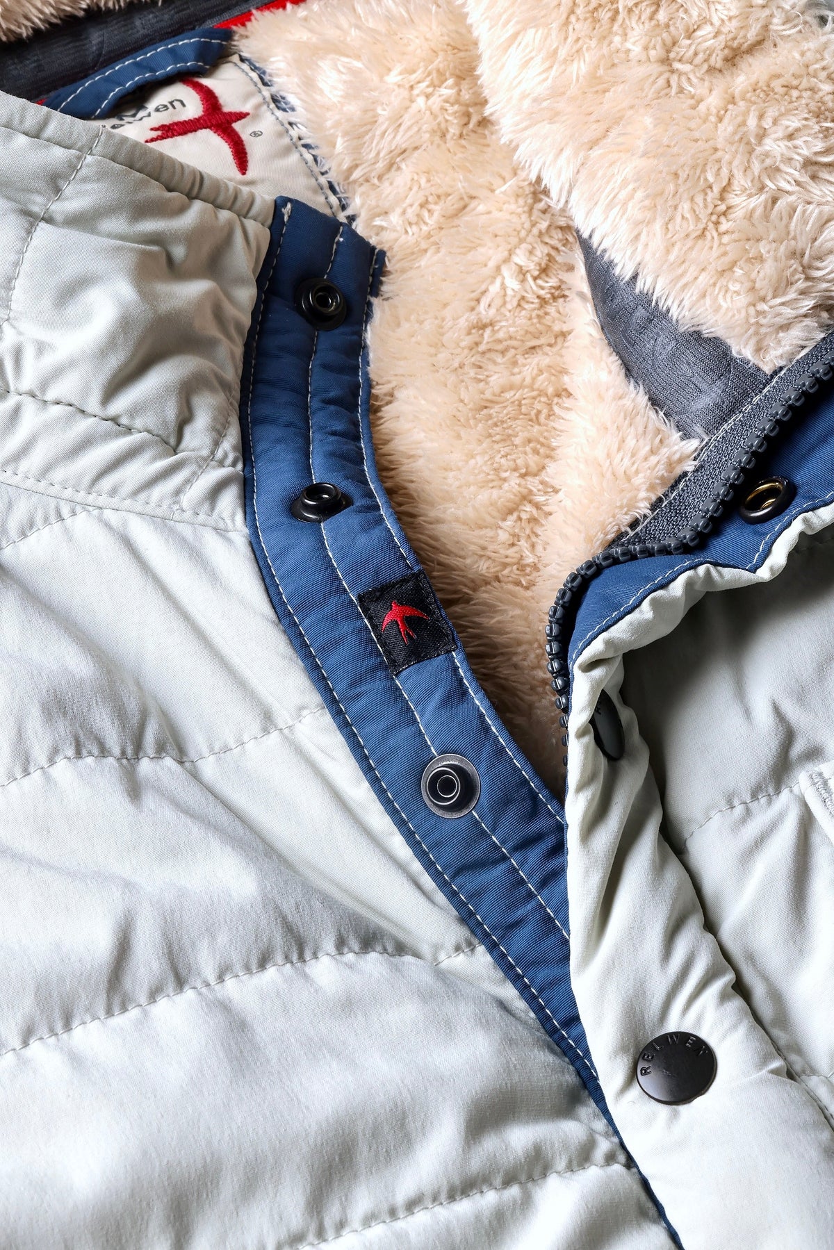 Relwen Qltd Superfleece Popover - Chalk Light Gray