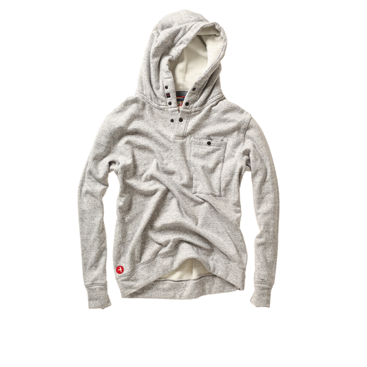 Relwen Micropile Hoodie - Light Grey Speck Black