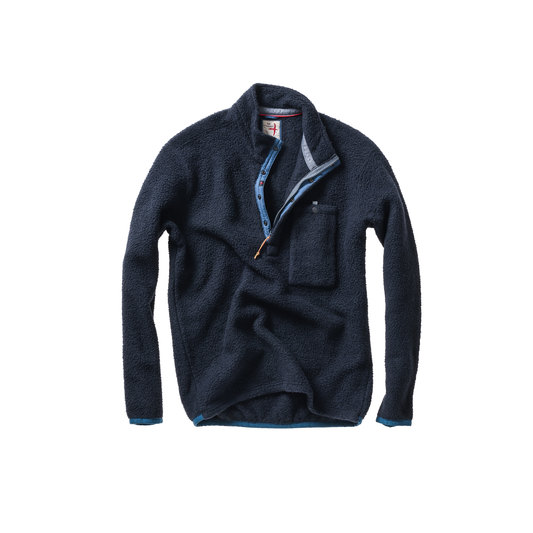 Relwen Wooly Shag Snap-Zip - Midnight Dark Slate Gray