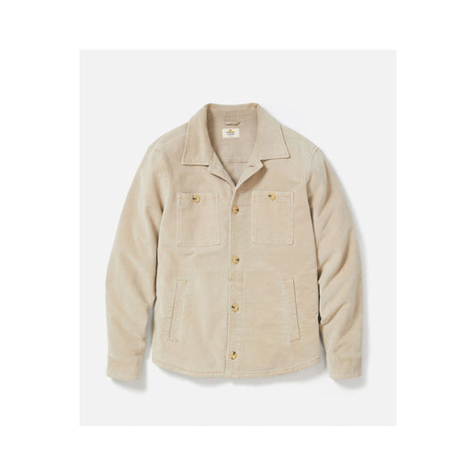 Max Moleskin Overshirt - Taupe - DUNE + SALT