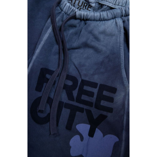 Freecitylarge Sunfades Pocket Sweatpant - Moonshrooms (back view)