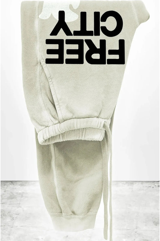 FREECITYLARGE SUNFADES Pocket Sweatpant - Bones - DUNE + SALT