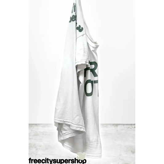 FREECITY "the doing of it is the being of it" SUPERVINTAGE Shortsleeve Tee - Laundry Whites - DUNE + SALT