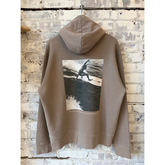 P's Hooded Surfer Sweater - Washed Mud - DUNE + SALT