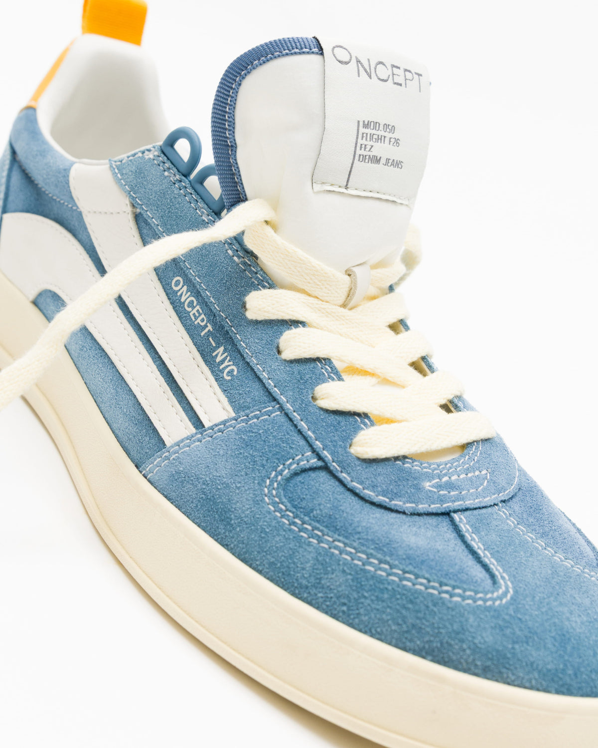 Oncept Fez Men's Sneaker - Denim Jeans White Smoke