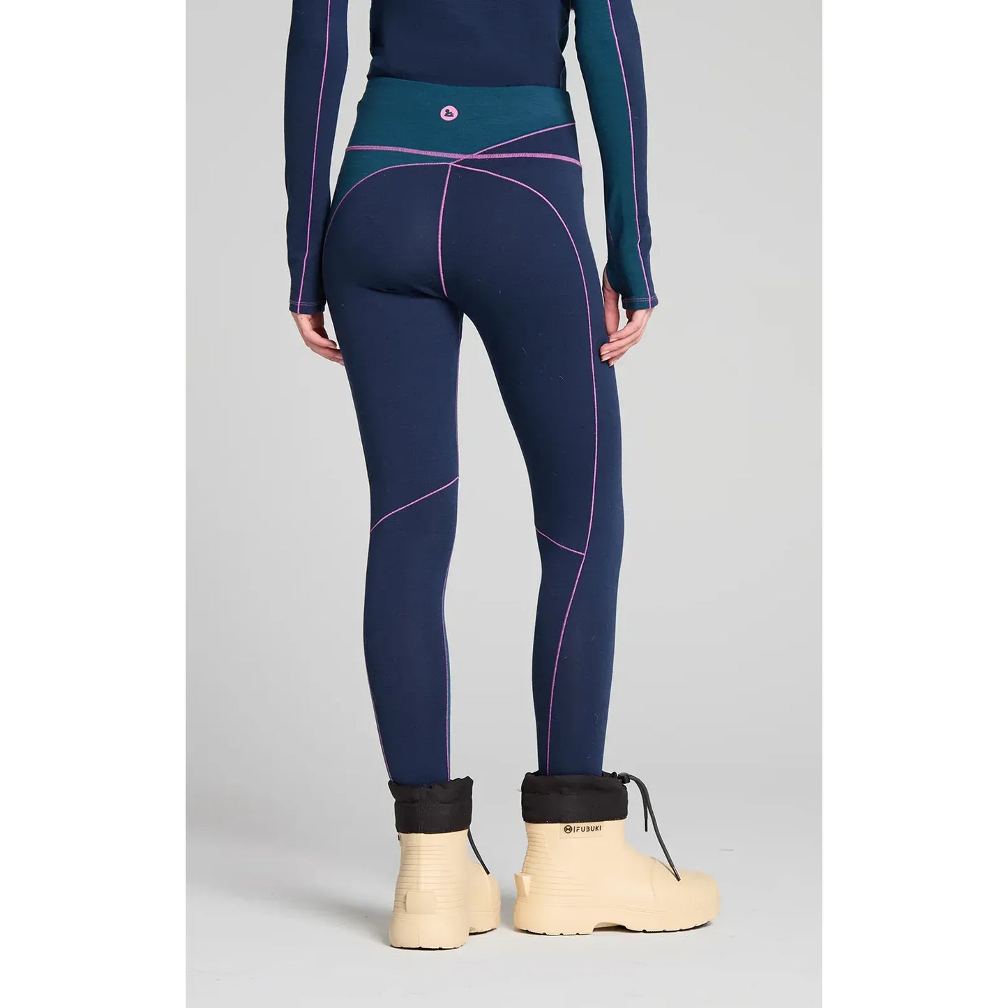 Wool Sculpt Merino Baselayer Legging - Slushi - DUNE + SALT