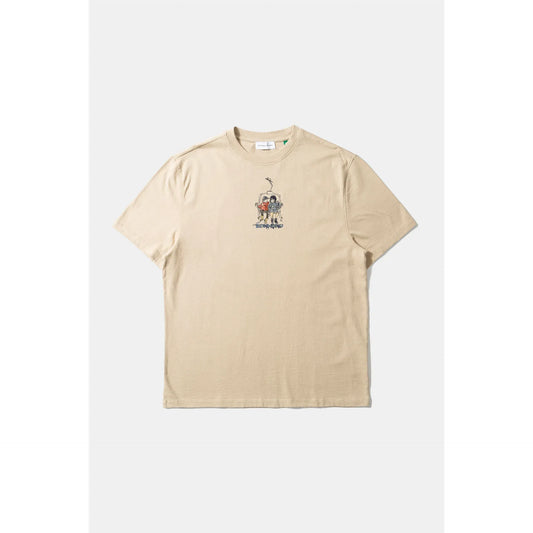 Chairlift T-Shirt - Plain Tan - DUNE + SALT