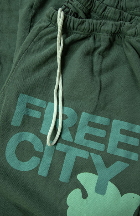 FreeCity FREECITY LARGE SWEATPANT - Eatgreen Dark Slate Gray
