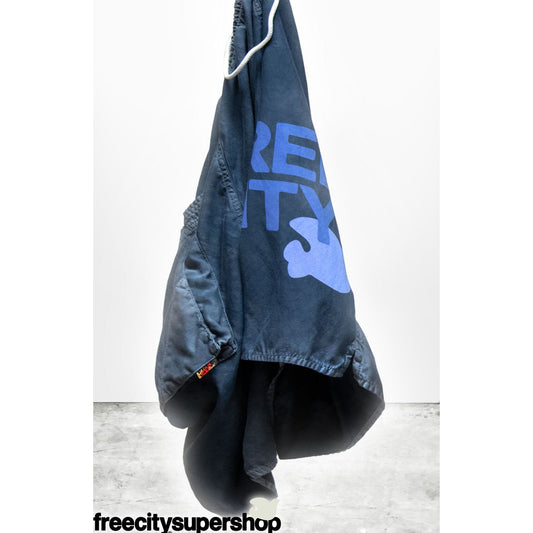 FreeCity FREECITY MATTE/SATIN BACK/POCKET SHORT - Moonshrooms Powder White Smoke