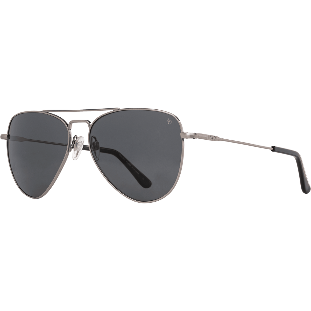 American Optical Fletcher Aviator Sunglasses - Pewter Black