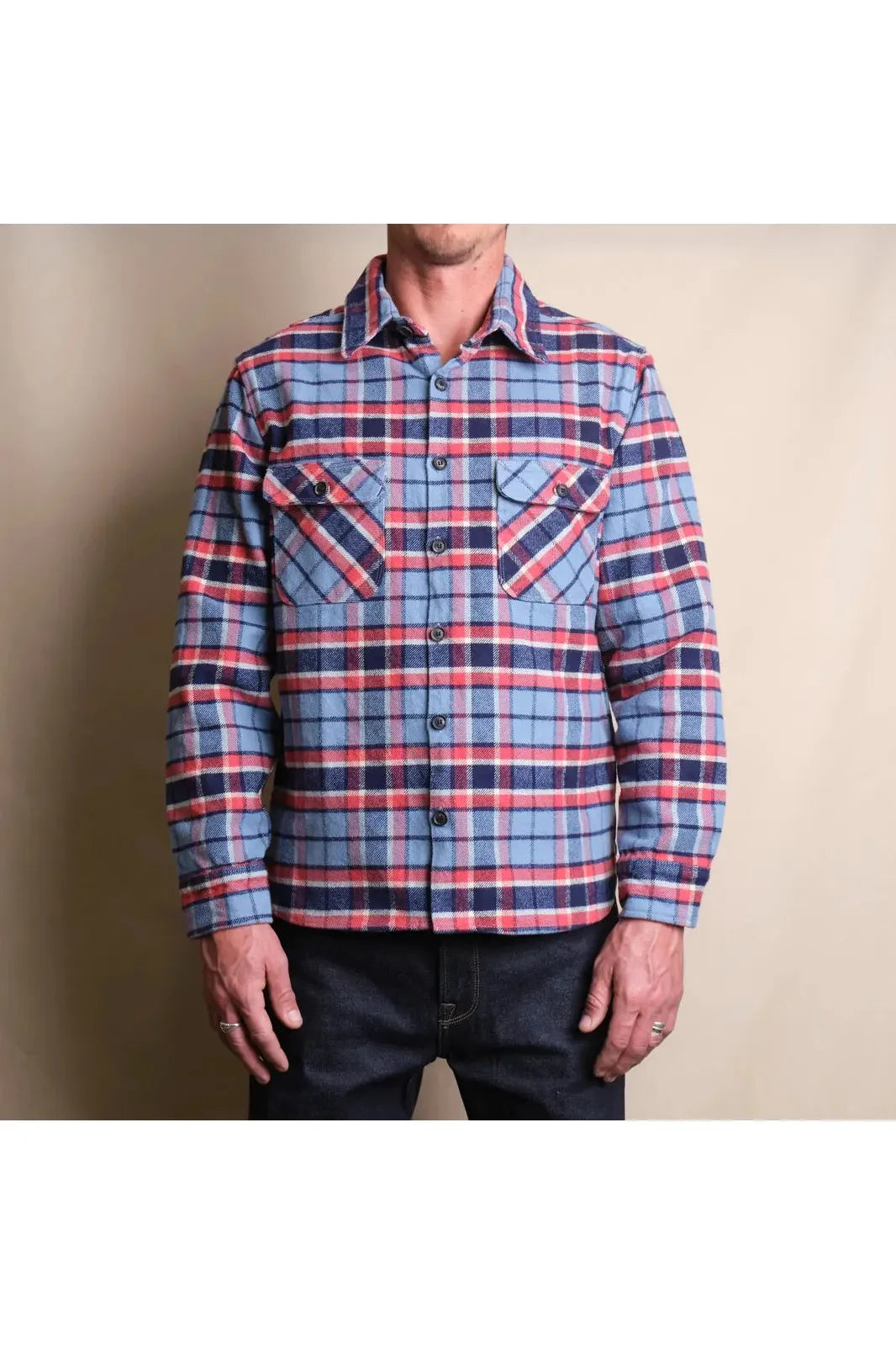 Benson Overshirt - Castle Blue - DUNE + SALT