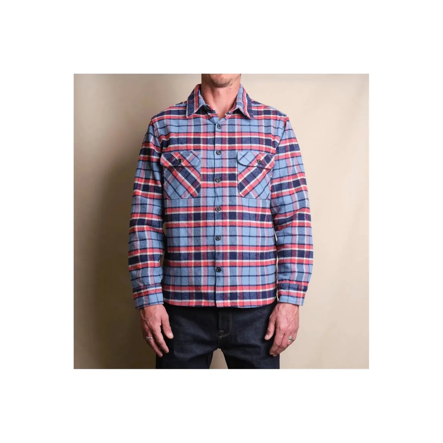 Benson Overshirt - Castle Blue - DUNE + SALT