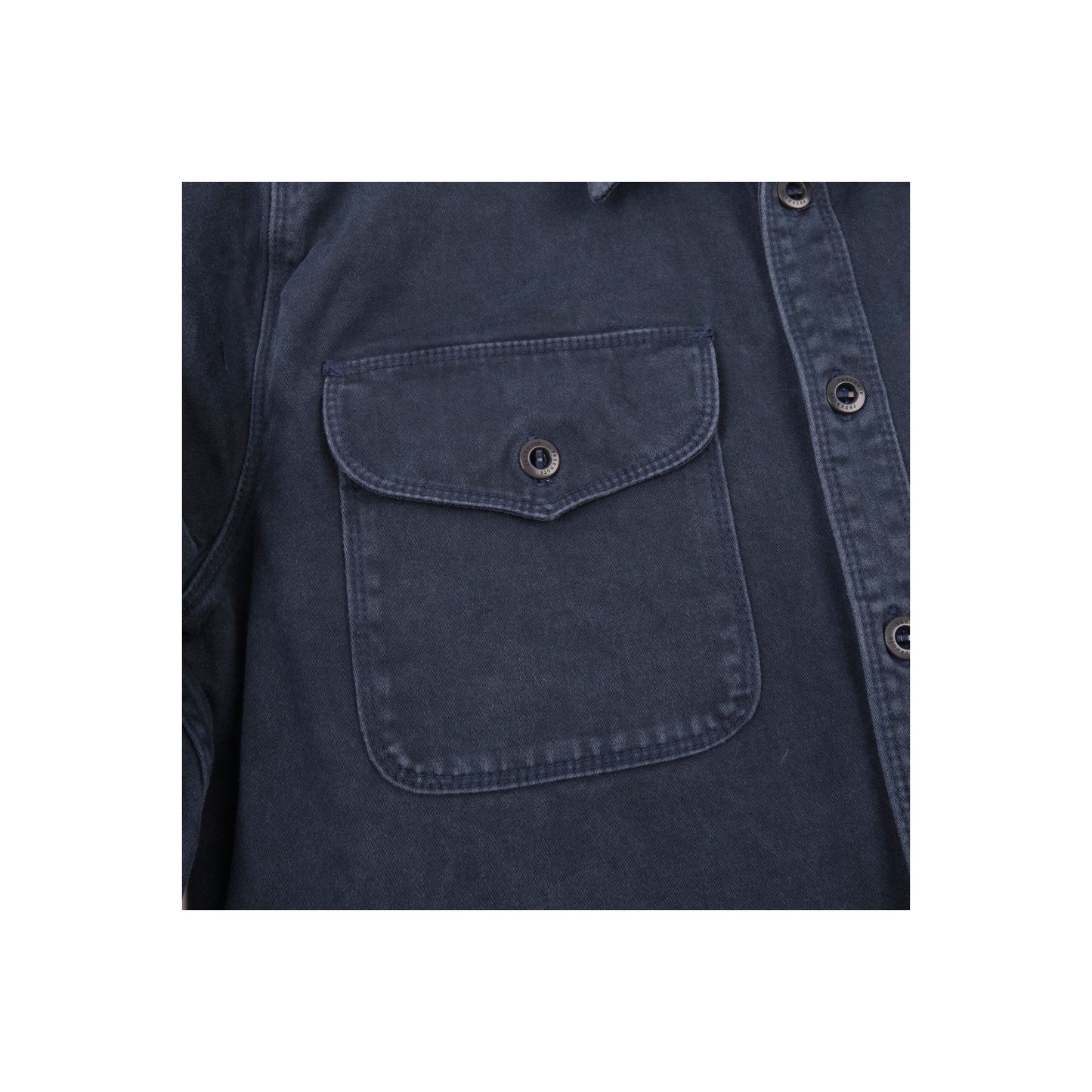 Utility Twill Shirt - Navy - DUNE + SALT