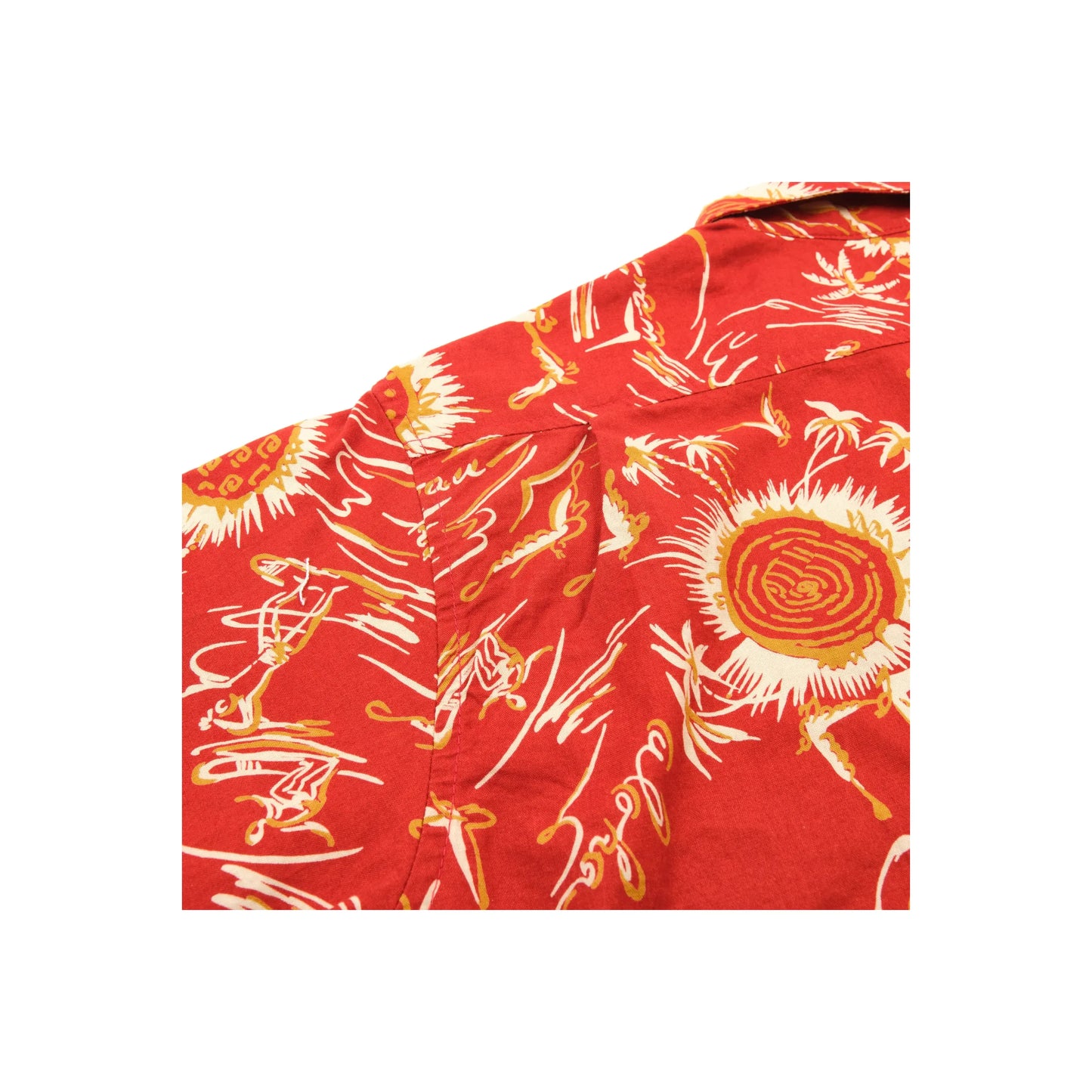 Dean Double Pocket SS Shirt - Aloha Red - DUNE + SALT