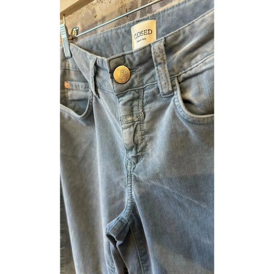 Baker Velvet Pants (Long) - Blue Water - DUNE + SALT