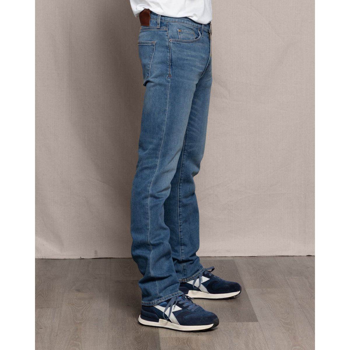 Men's Ace Rivington Harlan Straight Comfort 12oz jeans in Medium Classic wash