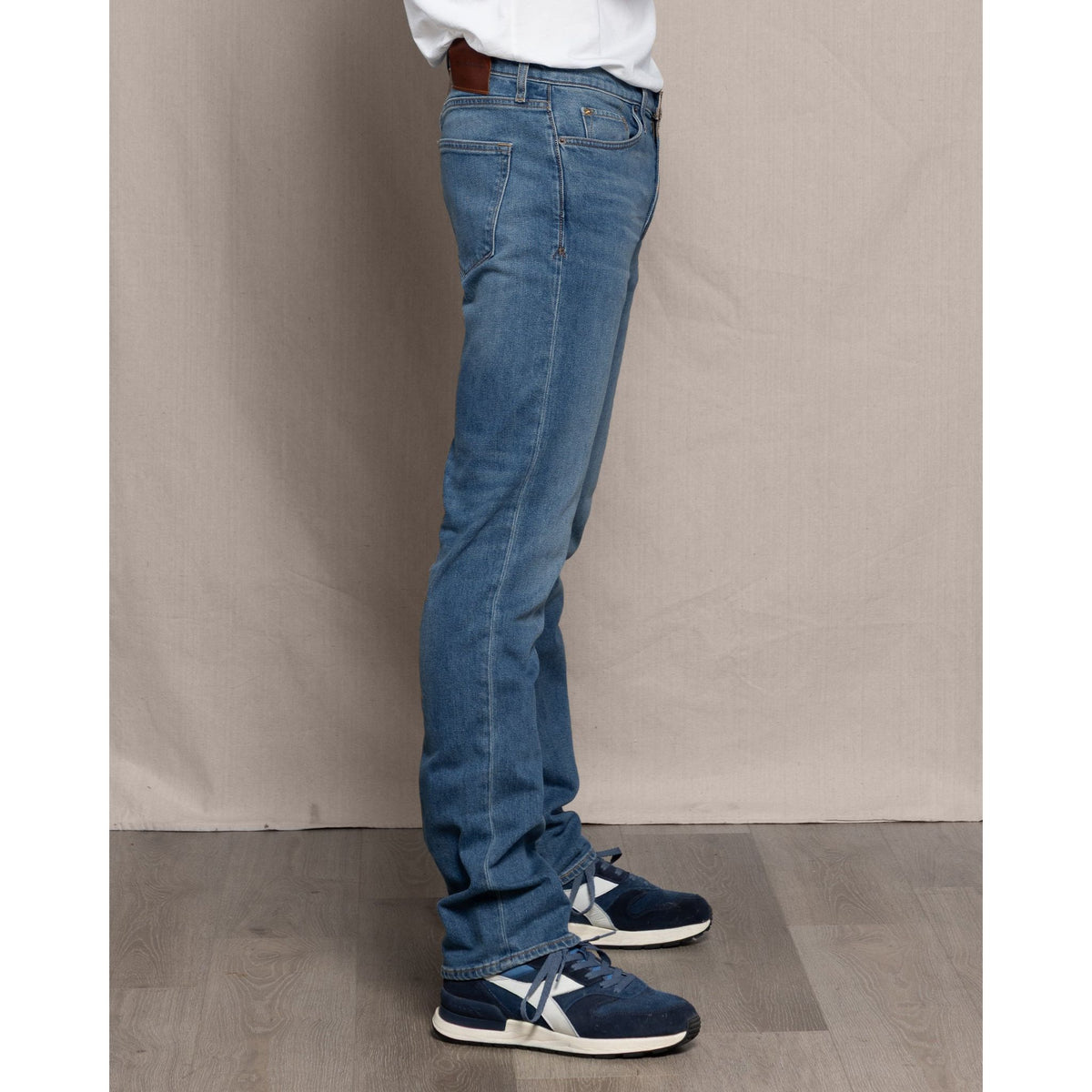 Men's Ace Rivington Harlan Straight Comfort 12oz jeans in Medium Classic wash