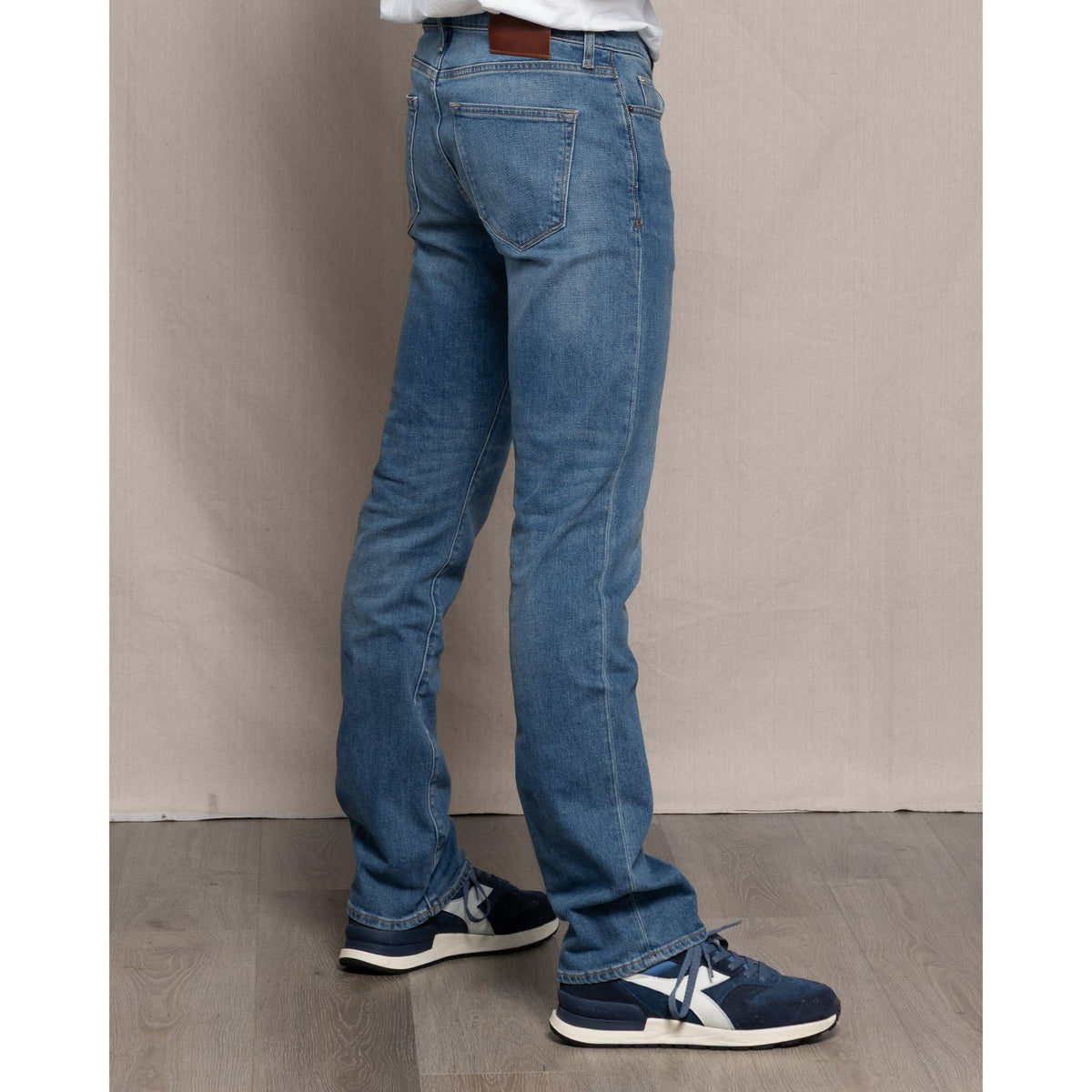 Men's Ace Rivington Harlan Straight Comfort 12oz jeans in Medium Classic wash
